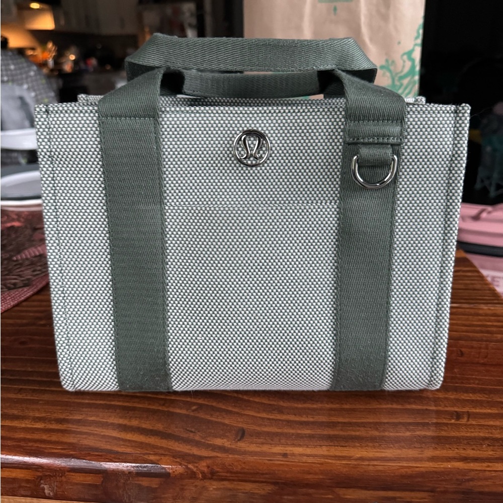 Lululemon Athletica Olive and grey Men's Briefcase